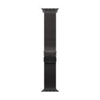 Apple Watch Milanees bandje - Zwart Titanium - Maat L, Bandje, Apple Watch ⌚️, Nieuw, Ophalen of Verzenden