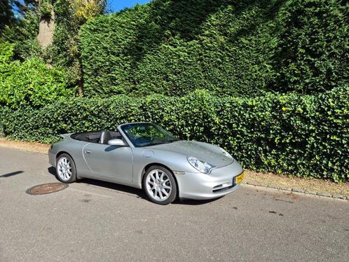 Porsche 911 3.6 Carrera Cabriolet AUT 2002 Grijs, Auto's, Porsche, Particulier, ABS, Airbags, Airconditioning, Alarm, Android Auto