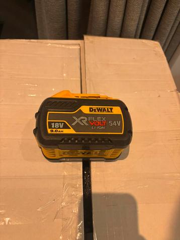DeWALT DCB547 18V / 54V XR Flexvolt Li-ion accu - 9.0Ah beschikbaar voor biedingen