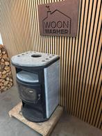 24067 Speksteenkachel Techno 8kw, Huis en Inrichting, Ophalen, Gebruikt, Houtkachel, Vrijstaand