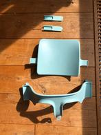 Stokke babystoel set, baby blue (inclusief glijders), Kinderen en Baby's, Kinderstoelen, Ophalen of Verzenden, Stoelverkleiner