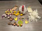 Diverse paas eieren / veren / kip / bloemstuk / kuiken, Diversen, Kerst, Ophalen of Verzenden, Zo goed als nieuw