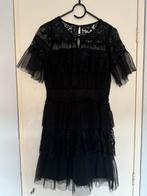 Zwarte “Wednesday” jurk, Zwart, Nieuw, Ophalen of Verzenden, Maat 34 (XS) of kleiner