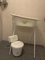 Baby badje met standaard en luieremmer, Gebruikt, Badje, Standaard, Ophalen