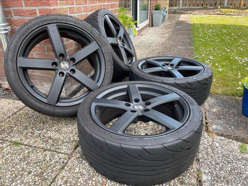 Eta Beta Eros 7,5x18 met Nankang Ns2R banden 5x114.3, Auto-onderdelen, Banden en Velgen, Velg(en), Zomerbanden, 18 inch, 225 mm