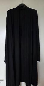 Grote maten vest 54/56 zwart met witte bies, 44&more, Ophalen of Verzenden, Zo goed als nieuw, Zwart