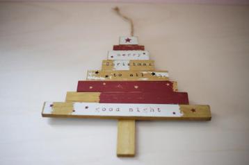 Houten kerst hanger beschikbaar voor biedingen