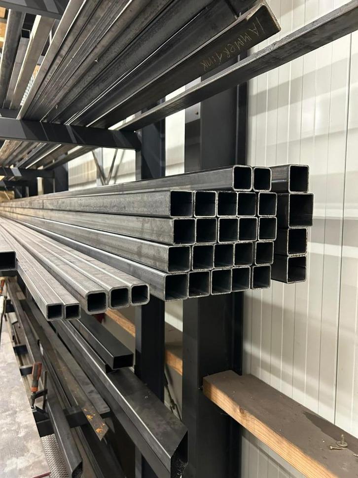 KOKERS, HOEKLIJNEN, DIVERSE STAAL PROFIELEN, Doe-het-zelf en Verbouw, Metalen, Nieuw, IJzer, Ophalen