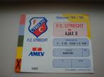 Voetbalkaartje F.C. Utrecht - Ajax 2 seizoen 1994 / 1995 92., Verzenden, Gebruikt, F.C. Utrecht, Overige typen