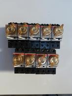 ABB PLS Zekeringhouders met zeleringen, Doe-het-zelf en Verbouw, Elektra en Kabels, Ophalen of Verzenden