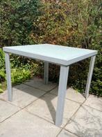 Tuintafel 90 x 90 cm, Ophalen, Gebruikt, Vierkant, Aluminium