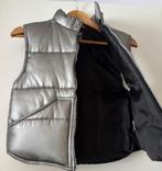 Metallic zilveren bodywarmer - T1/34 - steekzakken - nieuw, Kleding | Dames, Bodywarmers, Ophalen of Verzenden, Nieuw, Maat 34 (XS) of kleiner