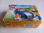 Lego Creator 31027 Blue Racer, Ophalen of Verzenden, Gebruikt, Complete set, Lego