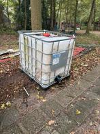Ibc vat 1000 liter, Ophalen, Kunststof, Gebruikt, Met kraantje