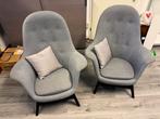 Twee fauteuils + kussens - Gratis afhalen!, Huis en Inrichting, Ophalen, Gebruikt, Stof, 75 tot 100 cm