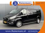 Ford Transit Custom 2.0 TDCI 130 PK EURO 6 / L2H1 / LIMITED, Auto's, Bestelauto's, 15 km/l, Euro 6, 4 cilinders, Zwart