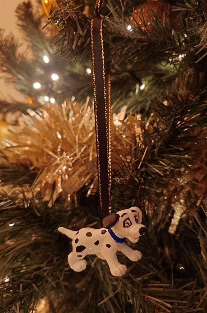 Disney Dalmatiër Patch kerst ornament hanger kerstbal, Verzamelen, Disney, Zo goed als nieuw, Ophalen of Verzenden