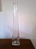 Solifleur glazen vaas 32 cm hoog, Overige kleuren, Ophalen of Verzenden, Minder dan 50 cm, Glas