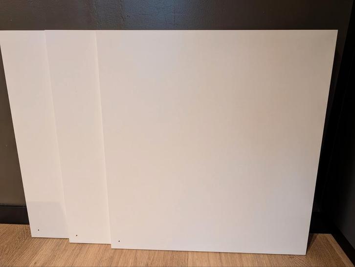 3x Ikea Besta Lapviken deurtjes - mat wit 60x64, Huis en Inrichting, Kasten | Televisiemeubels, Zo goed als nieuw, Ophalen of Verzenden