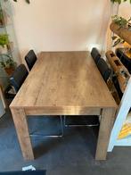 Jysk Vedde eettafel + 4 Hammel stoelen, Ophalen, Gebruikt, 50 tot 100 cm, 150 tot 200 cm