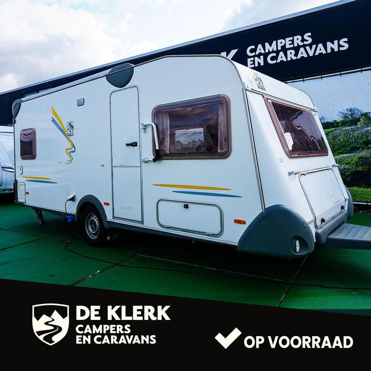 Knaus CHEERS 500 TF Christmas Special (bj 2001), Caravans en Kamperen, Caravans, Bedrijf, 1000 - 1250 kg, Knaus, 7 tot 8 meter