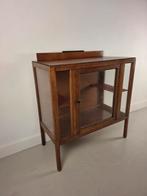 Art deco vitrinekast of theekast, Huis en Inrichting, Kasten | Vitrinekasten, Glas, Minder dan 100 cm, 25 tot 50 cm, 50 tot 100 cm