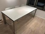 Moderne eettafel met 6 Arper Catifa stoelen., Huis en Inrichting, Tafels | Eettafels, Ophalen, 100 tot 150 cm, Zo goed als nieuw