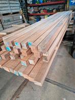 40 nieuwe hardhouten palen 7x7x400, Ophalen, Palen, Nieuw, Hardhout