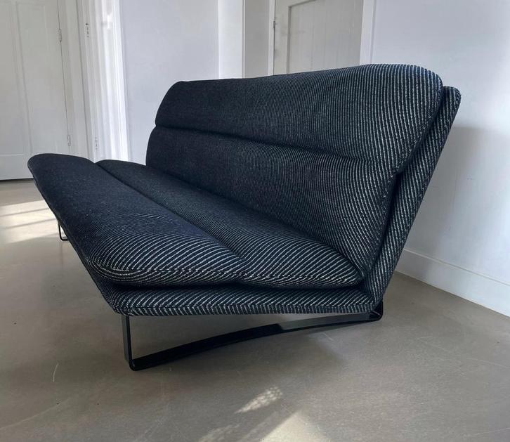 Vintage Artifort sofa, bank model C683, 3-zits, Kho Liang Ie, Huis en Inrichting, Banken | Sofa's en Chaises Longues, Gebruikt