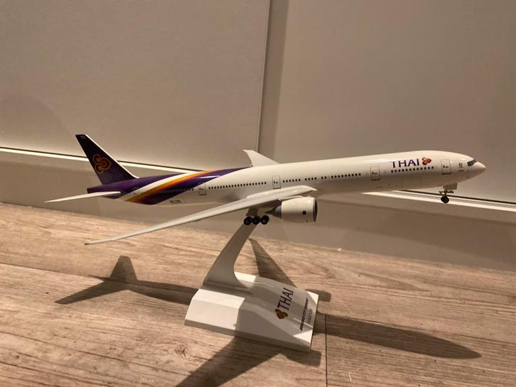 Thai 777-300ER Schaalmodel 1:200 Metaal, Hobby en Vrije tijd, Modelbouw | Vliegtuigen en Helikopters, Nieuw, Ophalen of Verzenden