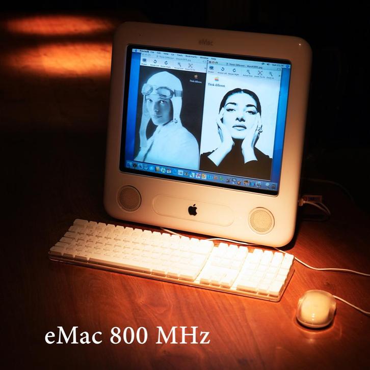 Apple eMac" "Pro Keyboard & Mouse" & "Software bundle", Computers en Software, Vintage Computers, Ophalen