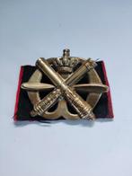 Mooi oud koperen embleem LUA, Verzamelen, Militaria | Algemeen, Ophalen of Verzenden, Landmacht, Nederland, Embleem of Badge