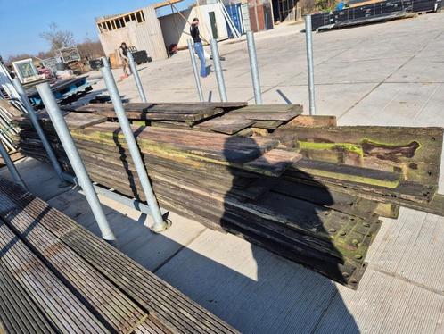 Eiken Schaaldelen-lengtes varierend tot 5 meter plus, Doe-het-zelf en Verbouw, Hout en Planken, Gebruikt, Plank, Eiken, 300 cm of meer