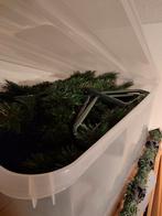 Complete kerstboom 213 cm + Curver opbergbox + lampjes, Diversen, Kerst, Ophalen