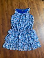 Mango Zomerjurkje Maat M - Leuk patroon!, Kleding | Dames, Maat 38/40 (M), Blauw, Ophalen of Verzenden, Zo goed als nieuw