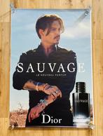 Bushok abri GROTE poster Dior Sauvage Johnny Depp, Verzamelen, Reclame, Ophalen of Verzenden, Zo goed als nieuw