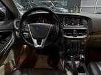 Volvo V40 2.0 D4 Summum|Trekhaak|Memory|Leder|Keyless|Stoelv, Voorwielaandrijving, Gebruikt, Zwart, Bedrijf