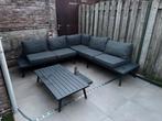 Lounge set, Ophalen, 5 zitplaatsen, Gebruikt, Aluminium