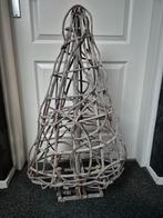 Leuke houten gevlochten kerstboom., Ophalen, Zo goed als nieuw