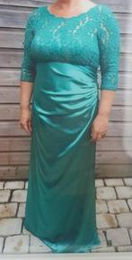 Lange jurk groen, Kleding | Dames, Gelegenheidskleding, Galajurk, Maat 42/44 (L), Ophalen of Verzenden, Zo goed als nieuw
