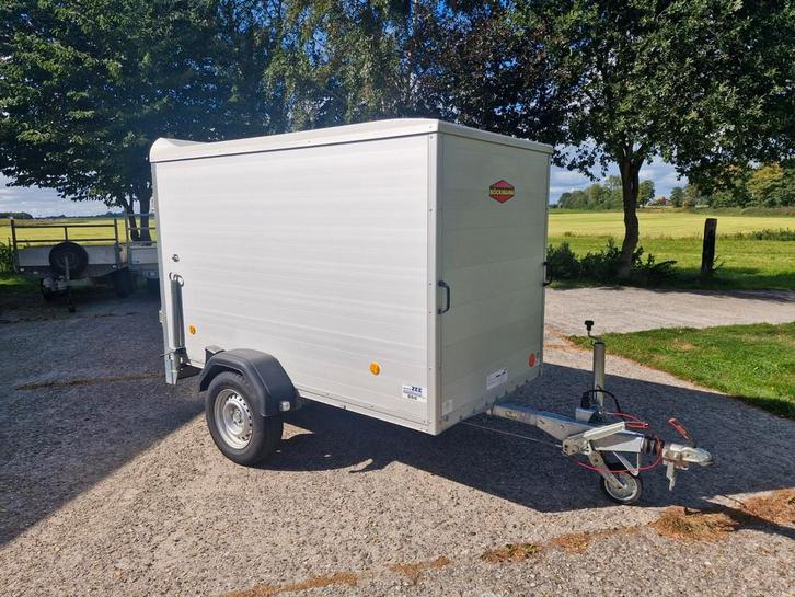 Böckmann gesloten aanhangwagen 1350kg, Auto diversen, Aanhangers en Bagagewagens, Zo goed als nieuw, Ophalen
