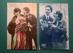 brocante ansihtkaarten Gelukkig nieuwjaar - omstreeks 1930, Verzamelen, Ansichtkaarten | Themakaarten, Verzenden, 1920 tot 1940