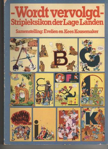 Boek -Wordt vervolgd- Stripleksikon der Lage Landen beschikbaar voor biedingen