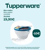 Tupperware Micro Delice - Chocoladefondue zonder vuur!, Ophalen of Verzenden, Nieuw