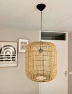 Loods5 Bamboe rotan lamp boho stijl, Ophalen, Gebruikt, Overige materialen, 50 tot 75 cm