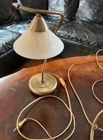 Massive tafellamp vintage, Ophalen of Verzenden, Gebruikt, Glas, Minder dan 50 cm