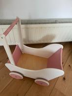 Houten Poppenwagen - Leuk Speelgoed!, Kinderen en Baby's, Speelgoed | Poppen, Ophalen of Verzenden, Gebruikt, Overige typen