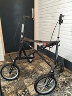 Rollator explorer xl zwart, Ophalen, Opvouwbaar, Zo goed als nieuw