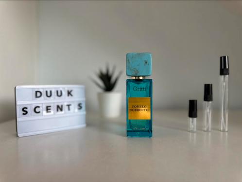 Gritti Pomelo Sorrento tester/sample/decant, Sieraden, Tassen en Uiterlijk, Uiterlijk | Parfum, Nieuw, Ophalen