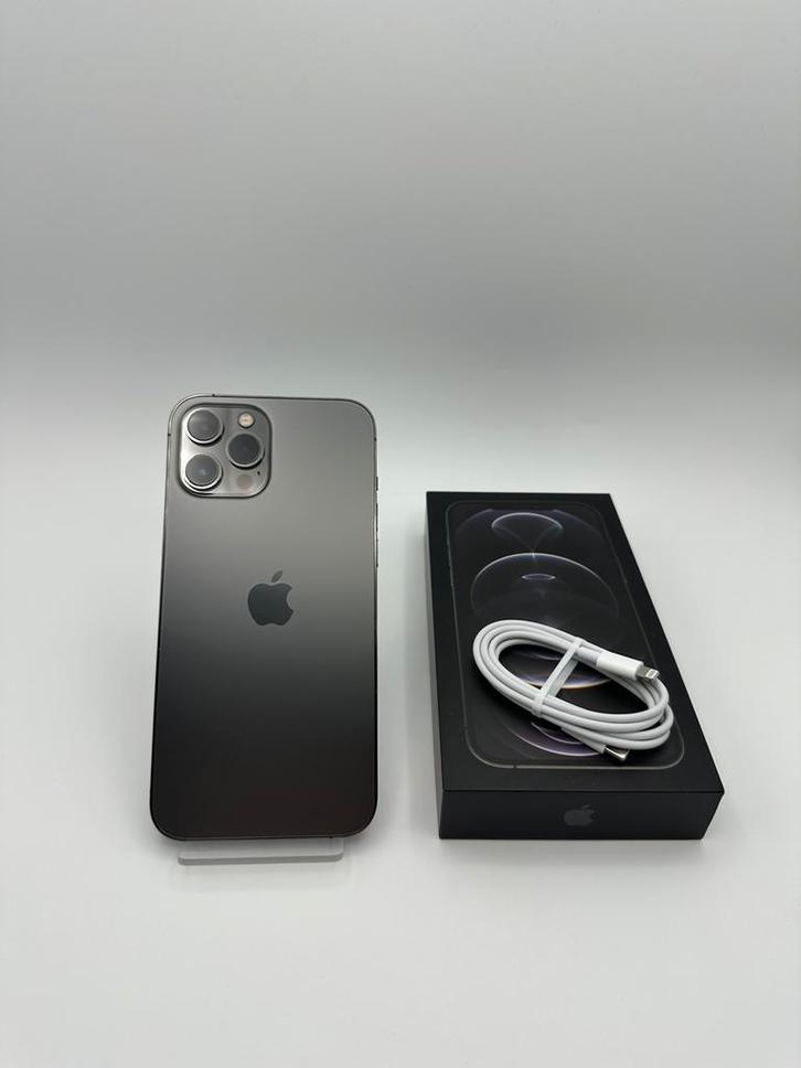 Iphone 12 Pro Max 128 GB (Graphite) / Inruil mogelijk!, Telecommunicatie, Mobiele telefoons | Toebehoren en Onderdelen, Zo goed als nieuw
